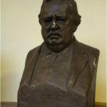 Bust from the Chesterton Collection of John Carroll University in University Heights, OH