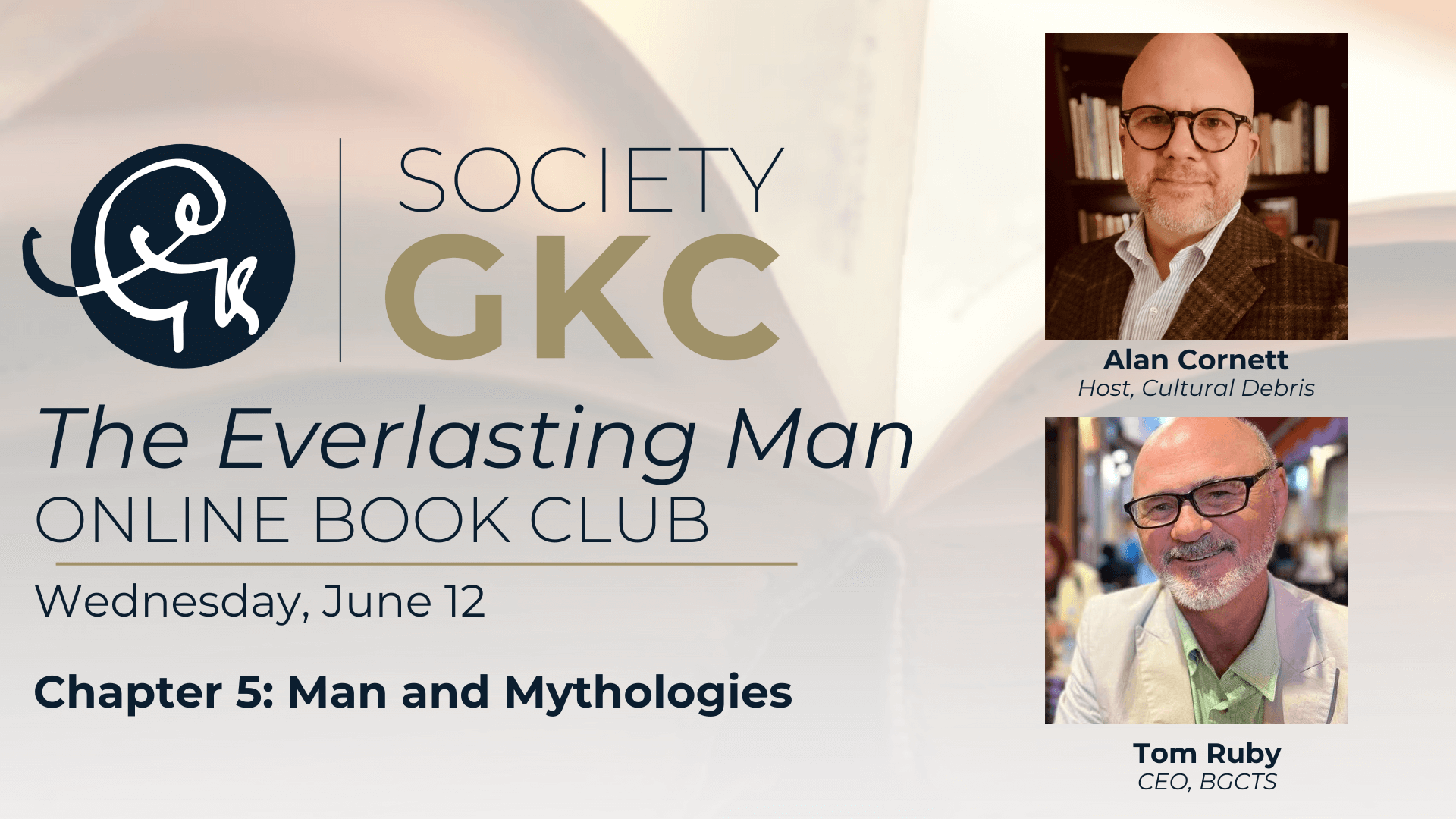 June 12, 2024 - Chapter 5: Man and Mythologies | The Everlasting Man Online Book Club